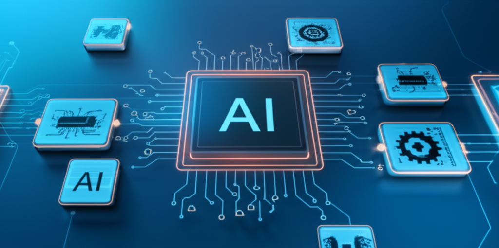 AI marketing stack visualization