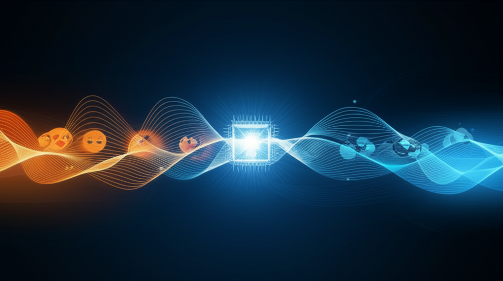AI sentiment analysis visualization